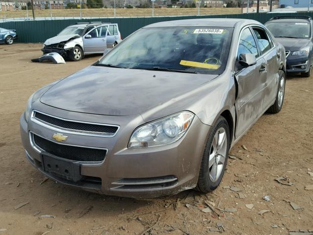 1G1ZC5EBXAF103231 - 2010 CHEVROLET MALIBU 1LT CHARCOAL photo 2