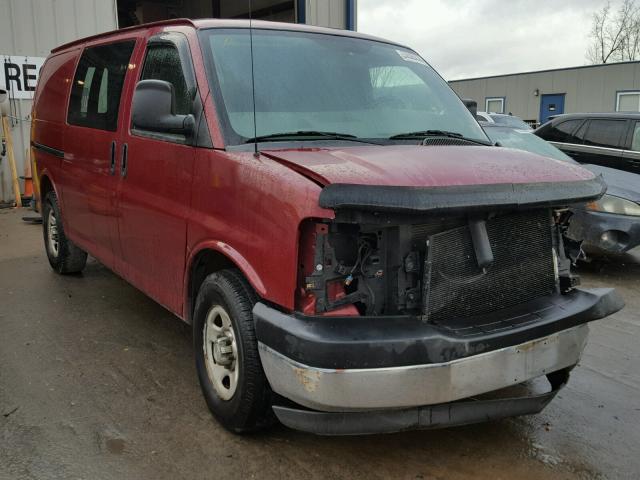 1GCFG15Z671116567 - 2007 CHEVROLET EXPRESS G1 BURGUNDY photo 1