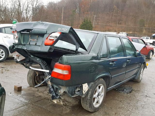 YV1LS55A7X2613120 - 1999 VOLVO S70 GREEN photo 4