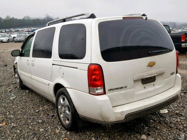 1GNDV33107D106466 - 2007 CHEVROLET UPLANDER L WHITE photo 3