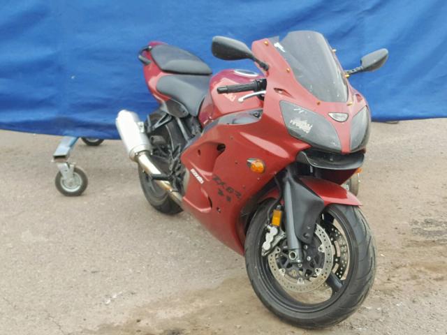 JKAZX4J147A069077 - 2007 KAWASAKI ZX600 J1 RED photo 1