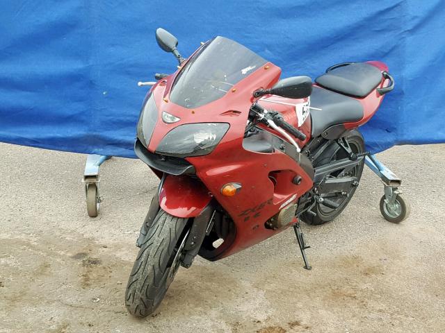 JKAZX4J147A069077 - 2007 KAWASAKI ZX600 J1 RED photo 2