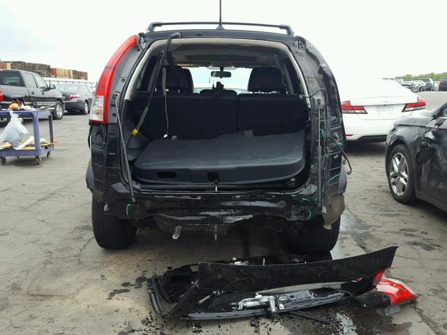 2HKRM3H75DH522629 - 2013 HONDA CR-V EXL BLACK photo 9