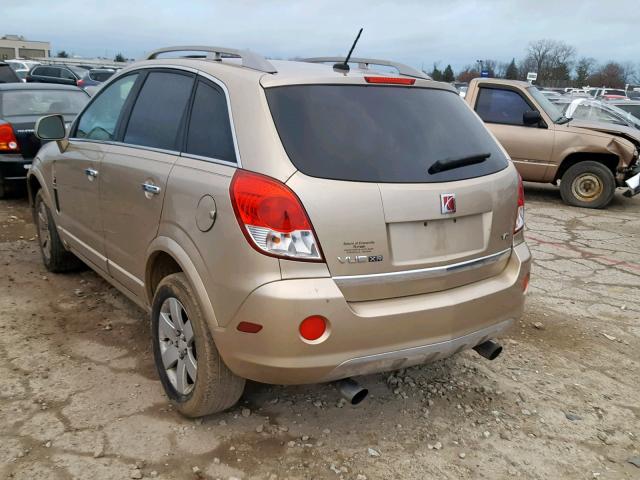 3GSCL53778S656179 - 2008 SATURN VUE XR GOLD photo 3