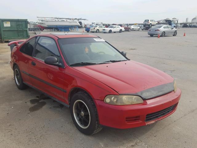 1HGEJ2129RL012983 - 1994 HONDA CIVIC DX RED photo 1