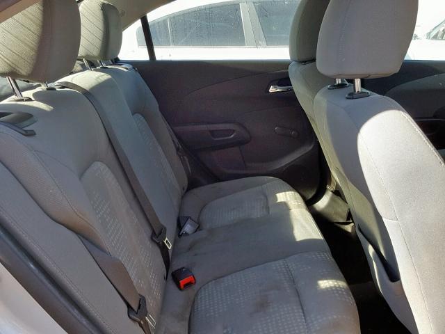 1G1JA5SHXE4194112 - 2014 CHEVROLET SONIC LS ვერცხლისფერი ფოტო 6