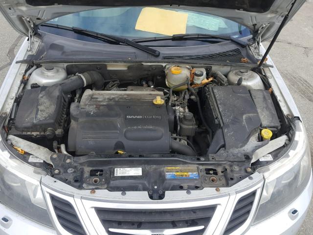 YS3FB46YX91013959 - 2009 SAAB 9-3 2.0T GRAY photo 7