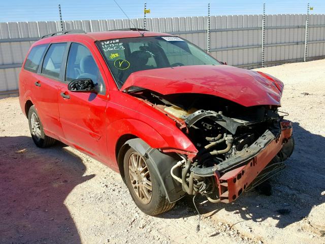 1FAHP35Z84W111749 - 2004 FORD FOCUS ZTW RED photo 1
