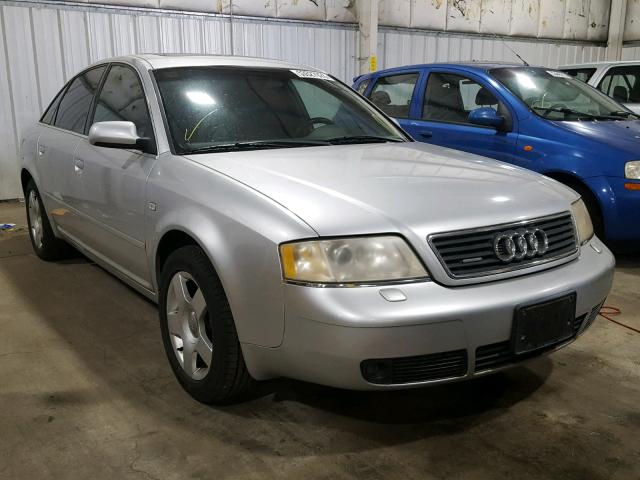 WAUED64B41N007608 - 2001 AUDI A6 2.7T QU SILVER photo 1