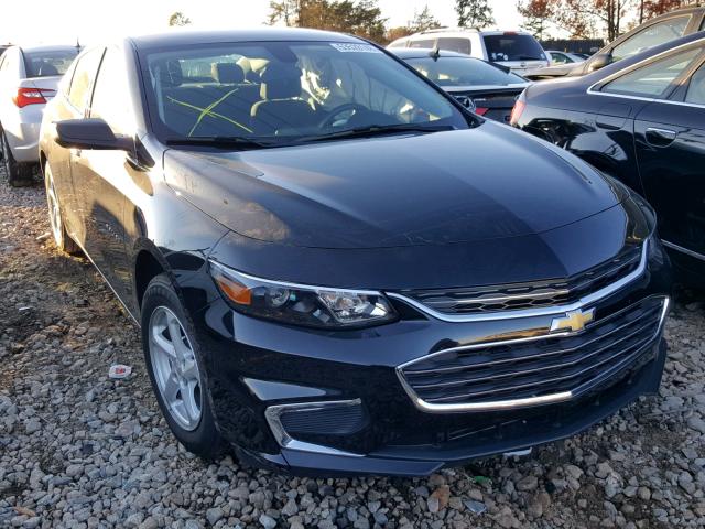 1G1ZB5ST2JF218826 - 2018 CHEVROLET MALIBU LS BLACK photo 1