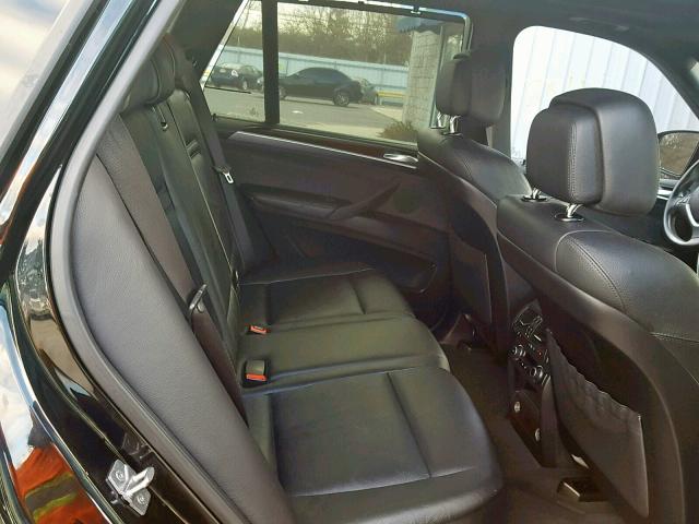 5UXZV8C53CL423610 - 2012 BMW X5 XDRIVE5 BLACK photo 6