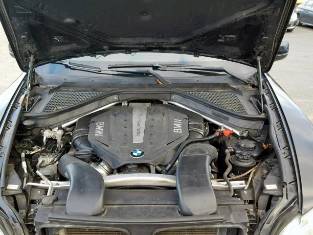 5UXZV8C53CL423610 - 2012 BMW X5 XDRIVE5 BLACK photo 7