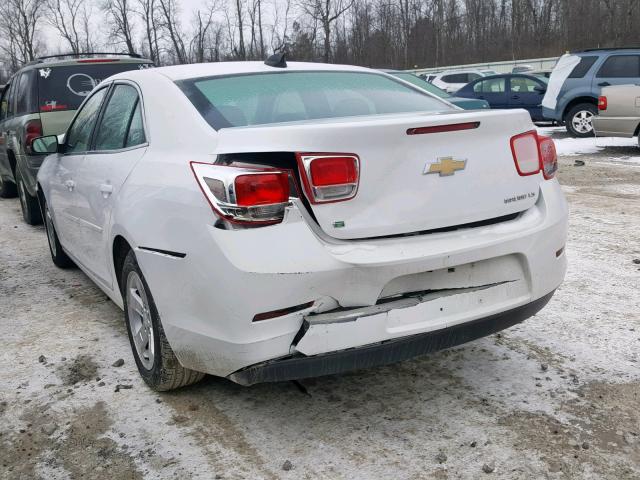 1G11B5SL8FF131162 - 2015 CHEVROLET MALIBU LS თეთრი ფოტო 3
