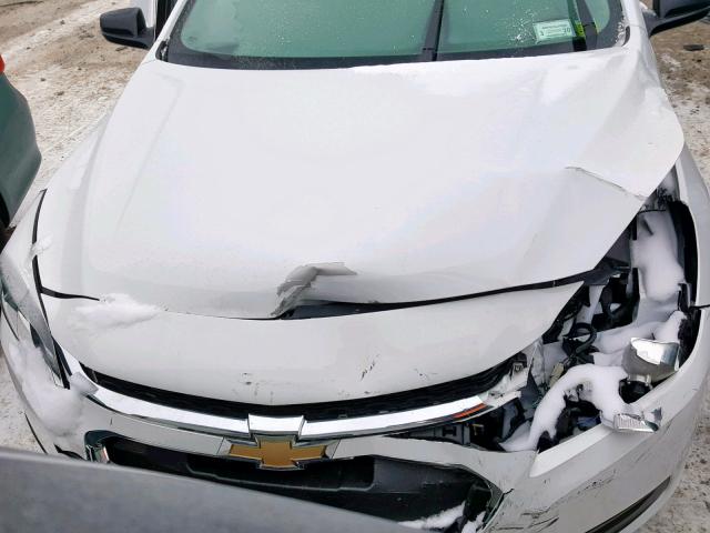 1G11B5SL8FF131162 - 2015 CHEVROLET MALIBU LS თეთრი ფოტო 7