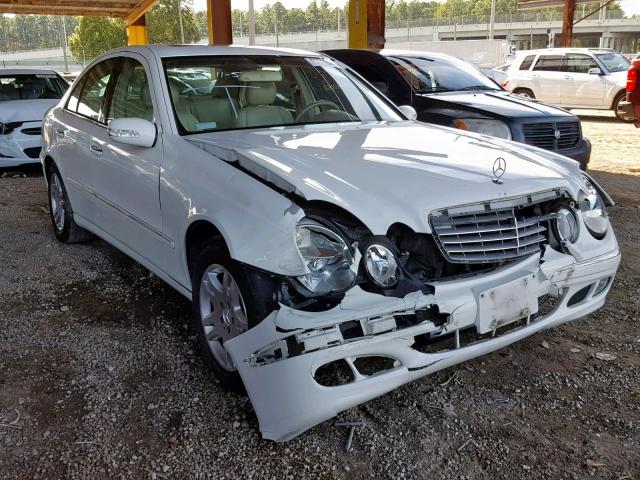 WDBUF65J73A201802 - 2003 MERCEDES-BENZ E 320 WHITE photo 1