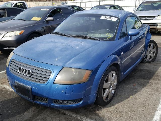 TRUTC28N7Y1063382 - 2000 AUDI TT BLUE photo 2