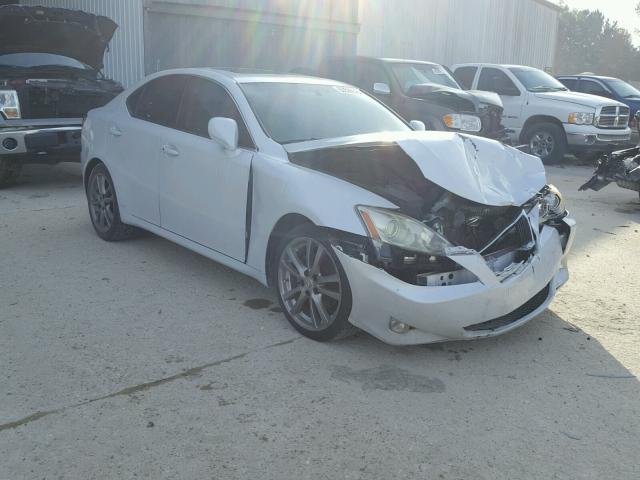 JTHBK262985065868 - 2008 LEXUS IS 250 WHITE photo 1