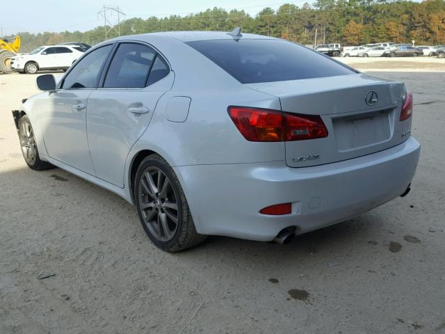 JTHBK262985065868 - 2008 LEXUS IS 250 WHITE photo 3