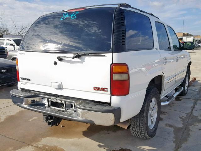 1GKEC13Z43R197448 - 2003 GMC YUKON WHITE photo 4