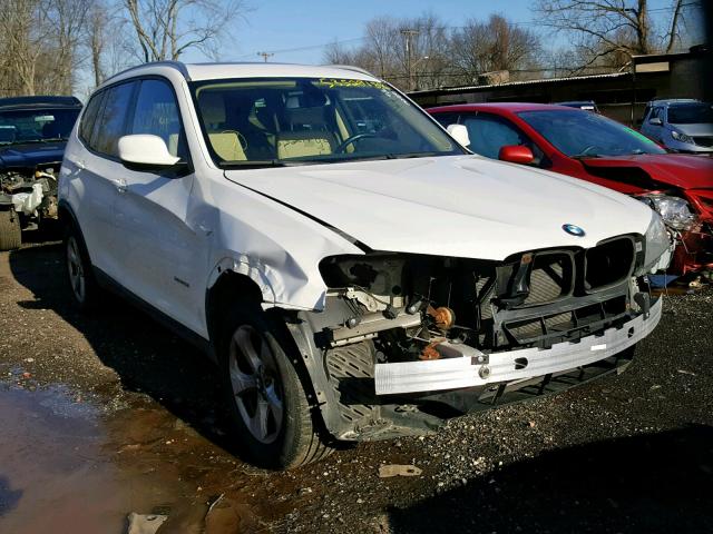 5UXWX5C55CL718171 - 2012 BMW X3 XDRIVE2 WHITE photo 1