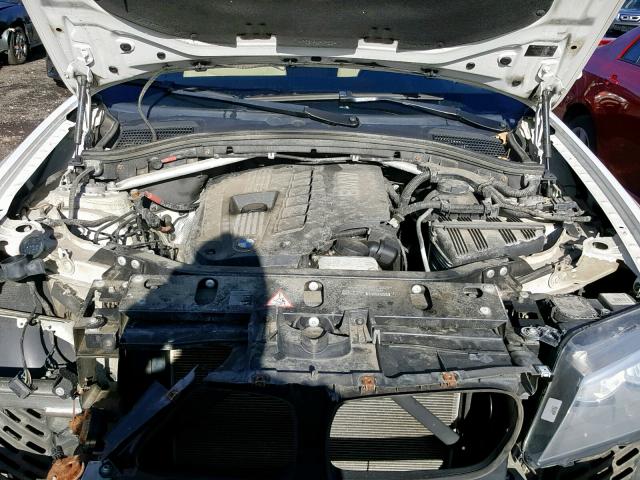 5UXWX5C55CL718171 - 2012 BMW X3 XDRIVE2 WHITE photo 7