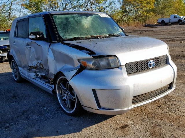 JTLKE50EX81019524 - 2008 TOYOTA SCION XB ვერცხლისფერი ფოტო 1
