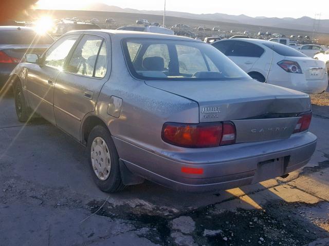 JT2BG12K0T0363811 - 1996 TOYOTA CAMRY DX GRAY photo 3