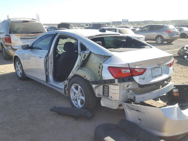 1G1ZB5ST9HF217585 - 2017 CHEVROLET MALIBU LS Күміс фото 3