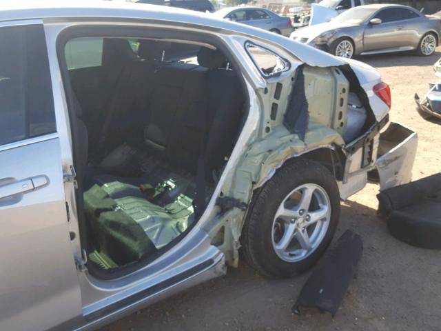 1G1ZB5ST9HF217585 - 2017 CHEVROLET MALIBU LS Күміс фото 9