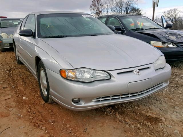 2G1WX12K739421159 - 2003 CHEVROLET MONTE CARL SILVER photo 1