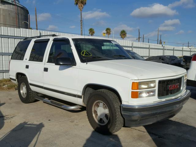 1GKEC13RXXJ716507 - 1999 GMC YUKON WHITE photo 1