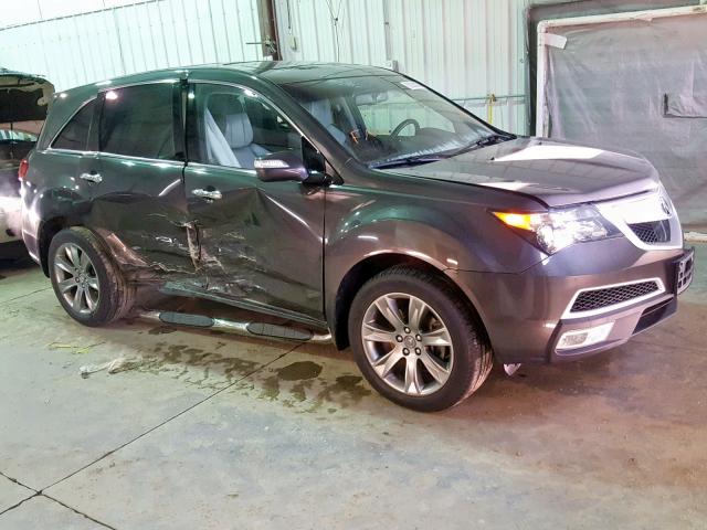 2HNYD2H50BH546194 - 2011 ACURA MDX ADVANC GRAY photo 1