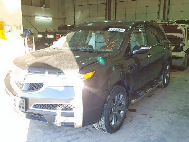 2HNYD2H50BH546194 - 2011 ACURA MDX ADVANC GRAY photo 2