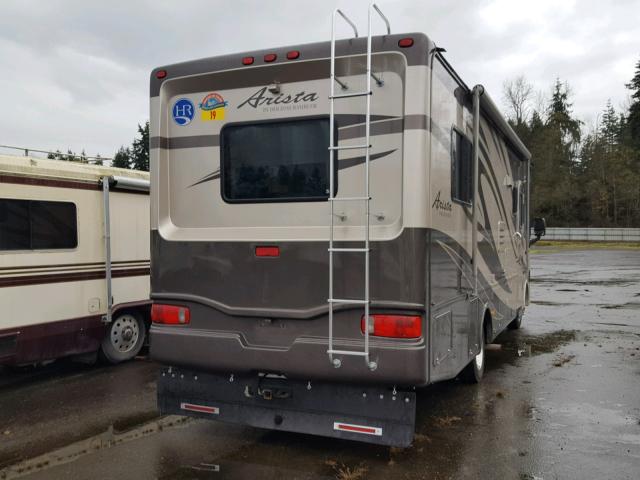 1F6LF53Y180A00260 - 2008 FORD F530 SUPER BROWN photo 4