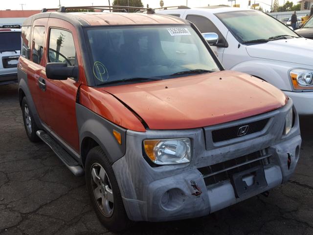 5J6YH28614L015475 - 2004 HONDA ELEMENT EX ORANGE photo 1