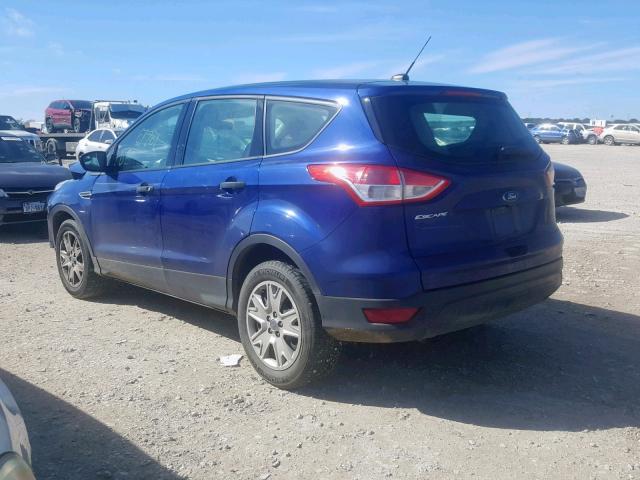 1FMCU0F70GUC78529 - 2016 FORD ESCAPE S BLUE photo 3