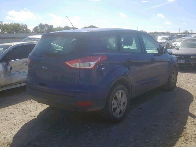 1FMCU0F70GUC78529 - 2016 FORD ESCAPE S BLUE photo 4