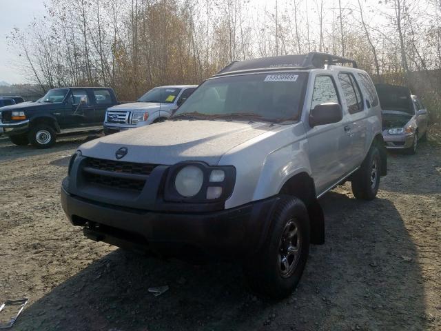 5N1ED28T14C670659 - 2004 NISSAN XTERRA XE SILVER photo 2