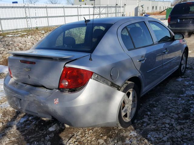 1G1AF5F50A7228181 - 2010 CHEVROLET COBALT 2LT SILVER photo 4