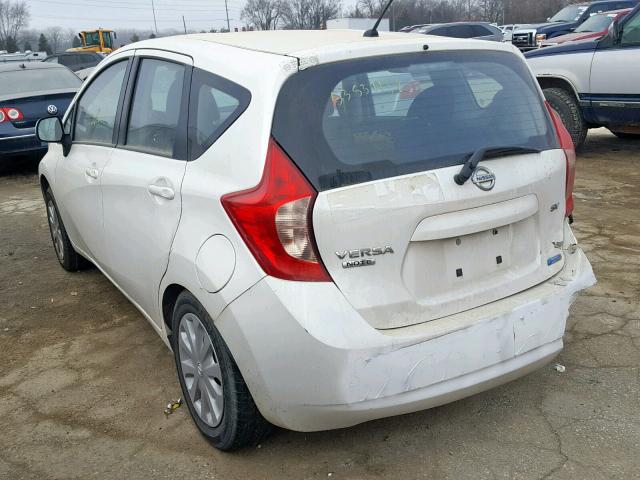 3N1CE2CP5EL426878 - 2014 NISSAN VERSA NOTE WHITE photo 3