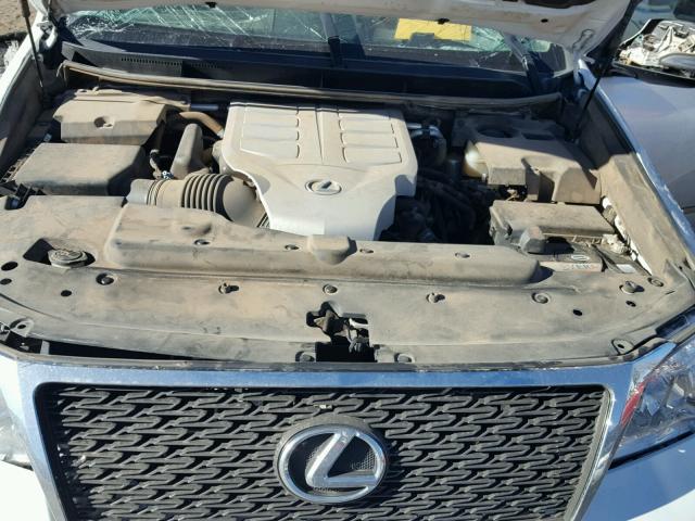 JTJBM7FX5D5054975 - 2013 LEXUS GX BASE WHITE photo 7