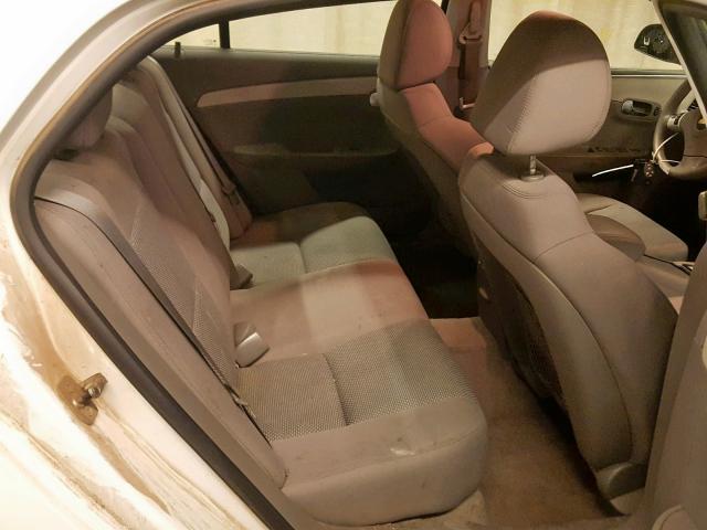 1G1ZC5EU0BF365536 - 2011 CHEVROLET MALIBU 1LT 白色 照片 6