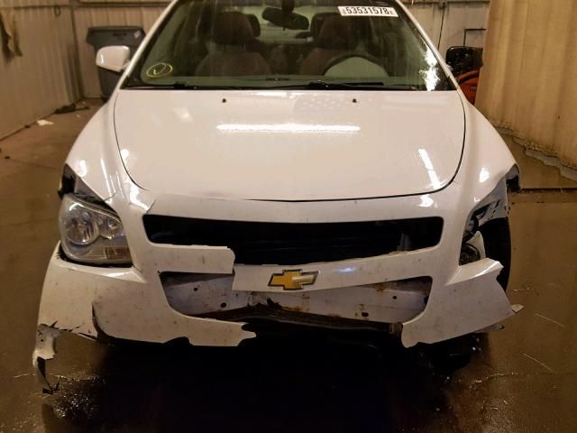 1G1ZC5EU0BF365536 - 2011 CHEVROLET MALIBU 1LT 白色 照片 9