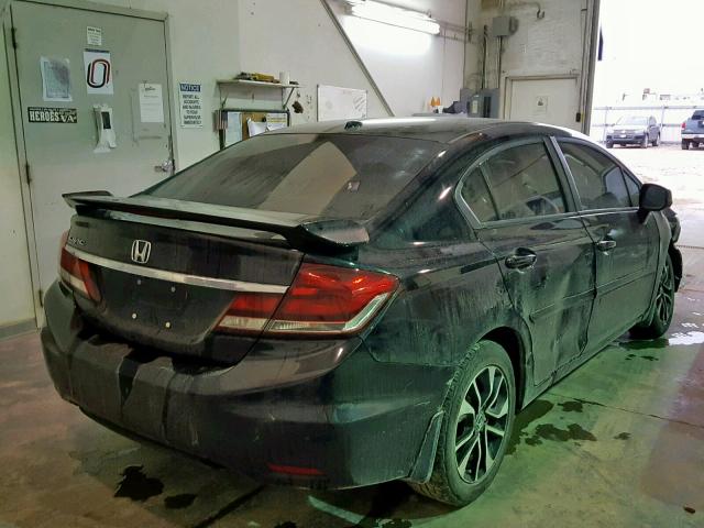 19XFB2F96DE046967 - 2013 HONDA CIVIC EXL BLACK photo 4