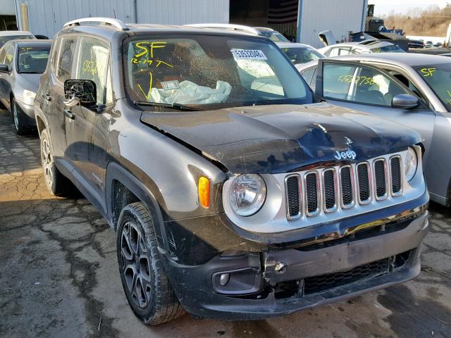 ZACCJBDT0FPB71826 - 2015 JEEP RENEGADE L BLACK photo 1