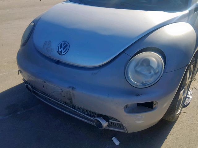 3VWCK21C23M438545 - 2003 VOLKSWAGEN NEW BEETLE Silber Foto 9