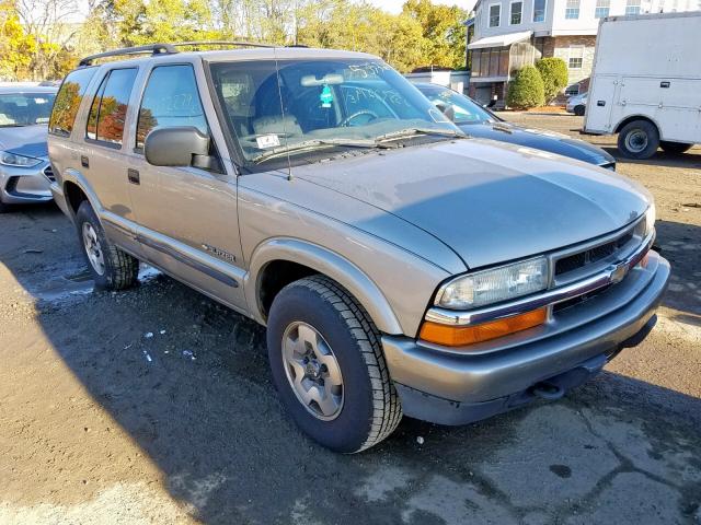 1GNDT13XX4K117755 - 2004 CHEVROLET BLAZER TAN photo 1