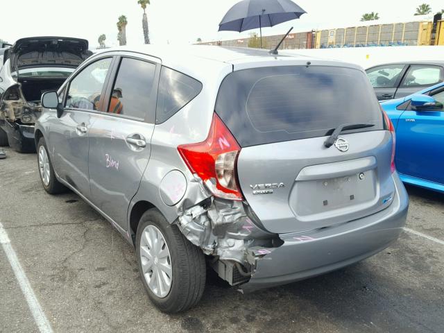 3N1CE2CP8EL427104 - 2014 NISSAN VERSA NOTE GRAY photo 3