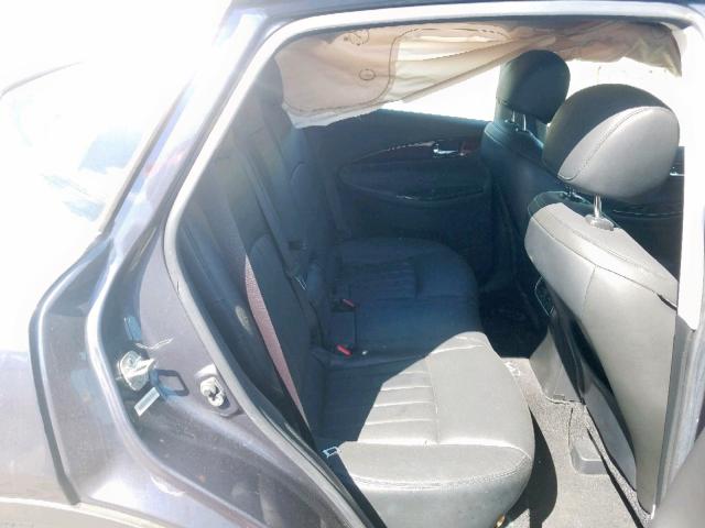 JNKAJ09E08M304156 - 2008 INFINITI EX35 BASE GRAY photo 6