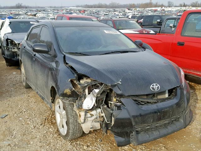 2T1KE40E89C015619 - 2009 TOYOTA COROLLA MA BLACK photo 1